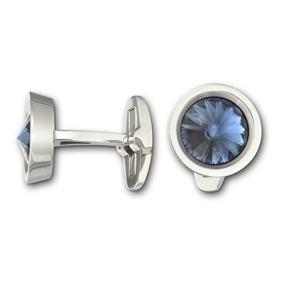 Bild von Manschettenknöpfe, blau