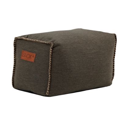 Bild von Sitzsack "Retro it Square Puff Cobana", braun