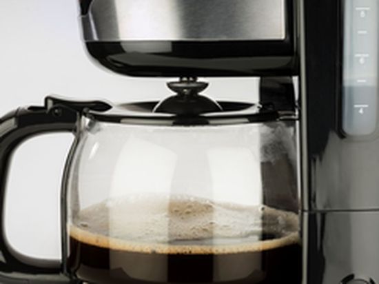 Bild von Kaffeemaschine, schwarz