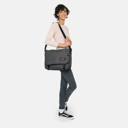 Bild von Delegate Schultertasche black denim