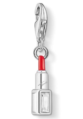 Bild von Charm-Anhänger "Roter Lippenstift"