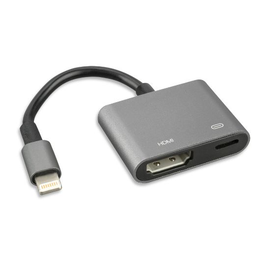 Bild von Lightning auf HDMI Adapter