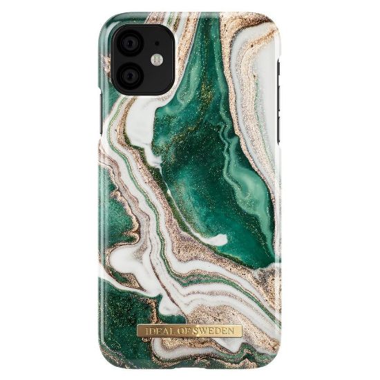 Bild von Schutzhülle für APPLE iPhone 11, Golden Jade Marble