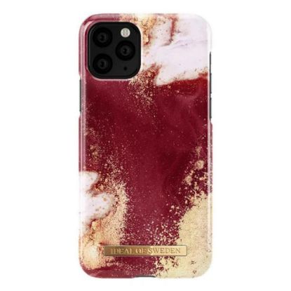 Bild von Schutzhülle für APPLE iPhone 11 Pro Max, Golden Burgundy Marble