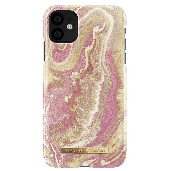 Bild von Schutzhülle für APPLE iPhone 11, Golden Blush Marble
