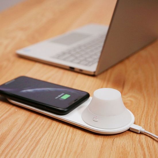 Bild von Kabelloses Ladegerät mit Nachtlicht