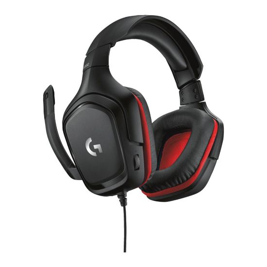 Bild von Wired Gaming Headset "G332", schwarz/rot