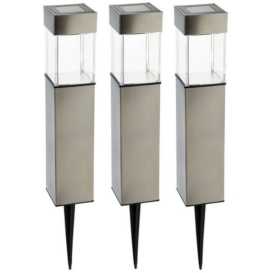 Bild von Solarlampe LED 3-teilig