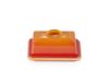 Bild von Butterdose, ofenrot