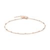 Bild von Fußkette "LJ-0590-A-27", rosegold
