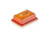 Bild von Butterdose, ofenrot