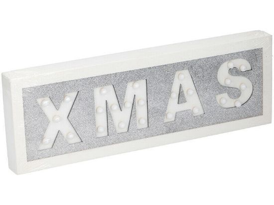 Bild von Weihnachtsbrett mit 25 LED Lampen