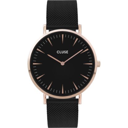 Bild von Damenuhr "LA BOHEME" rose, schwarz