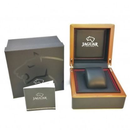 Bild von Schweizer Uhr "J871/2", braun-silber-gold