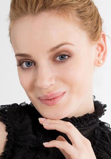 Bild von Ohrstecker "Perle", silber