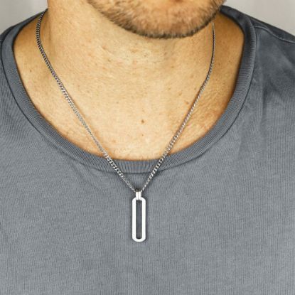 Bild von Edelstahlkette "SW-621", silber