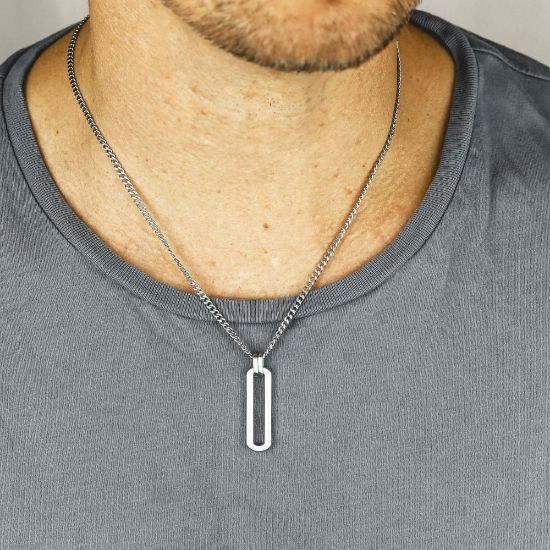 Bild von Edelstahlkette "SW-621", silber