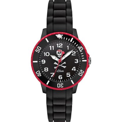 Bild von Armbanduhr "SO-2588-PQ", schwarz-rot