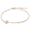 Bild von Armband "LJ-0511-B-20", Herz, rosegold