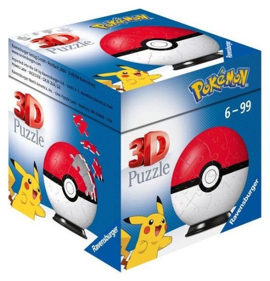 Bild von Puzzleball "Pokémon Poké Ball 54p"