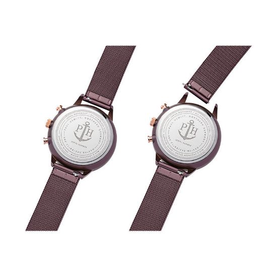 Bild von Damenuhr "Everpulse", dark mauve