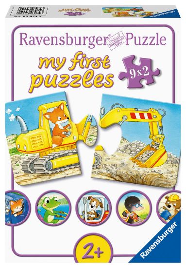 Bild von Puzzle "Tierische Baustelle"
