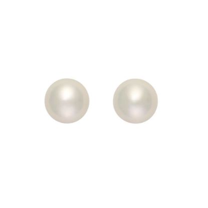 Bild von Ohrstecker "Pearls", Gelbgold