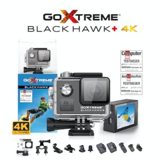 Bild von Action Cam Black Hawk+4K