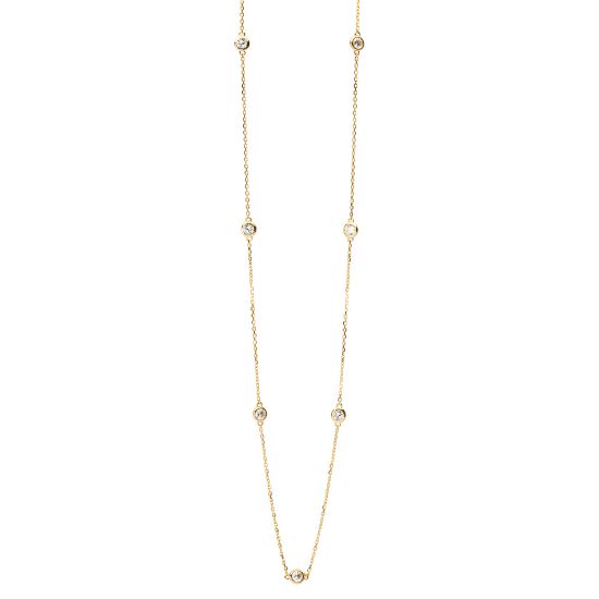 Bild von Collier "Mademoiselle", gelbgold