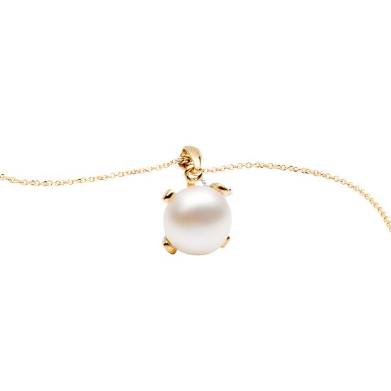 Bild von Collierkette "Chloe", gelbgold