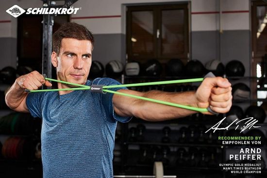 Bild von Expander Set, grün-schwarz