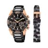 Bild von Chronograph "Chrono Bike F20548/1", schwarz-rosegold