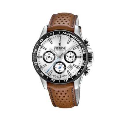 Bild von Chronograph "F20561/1", silber-braun