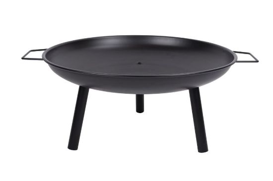 Bild von Feuerstelle mit Beinen, Ø60cm, schwarz