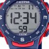 Bild von Digitaluhr "Crush K5801/4", blau-rot
