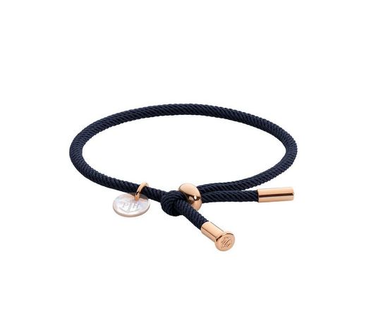 Bild von Bracelet "Vitamin Sea", blau-roségold