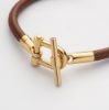 Bild von Bracelet "T-SHACKLE", braun-gold, M