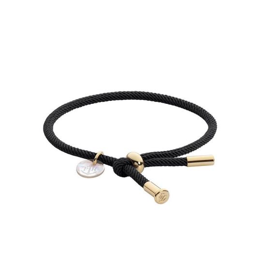 Bild von Bracelet "Vitamin Sea", schwarz-gold