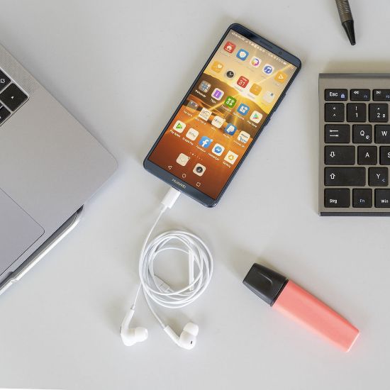 Bild von In-Ear Headset, weiß