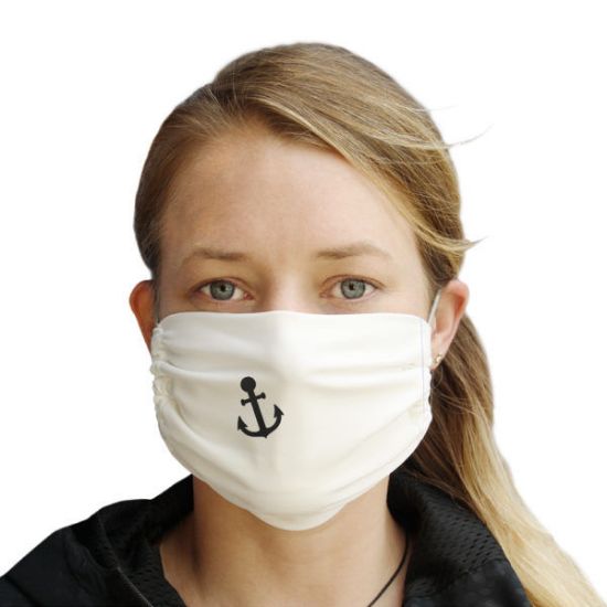 Bild von Mund- und Nasenmaske "Anker"