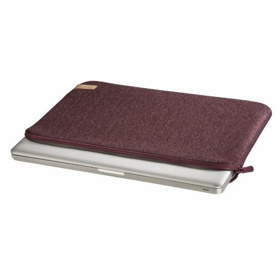 Bild von Notebook Hülle Sleeve bis 17,3 Zoll "Jersey", rot