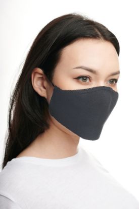 Bild von Maske mit silberionen Beschichtung, dunkelgrau