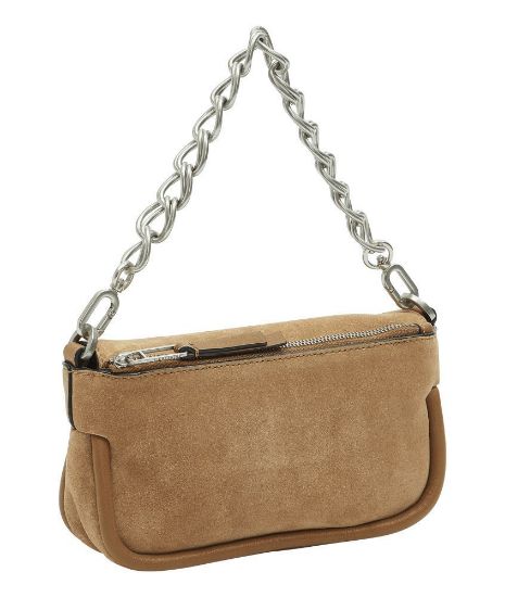 Bild von Umhängetasche "Suede", sepia