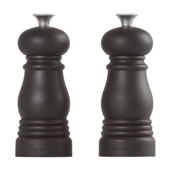 Bild von Salz- & Pfeffermühle, 2-tlg., schwarz matt