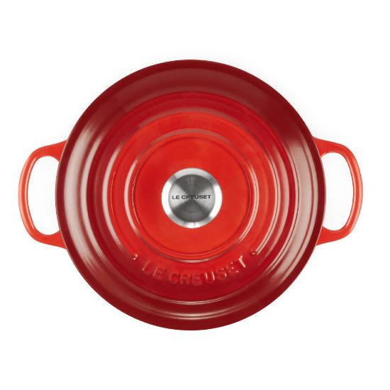 Bild von Bräter "Signature", rund, 20 cm, Kirschrot