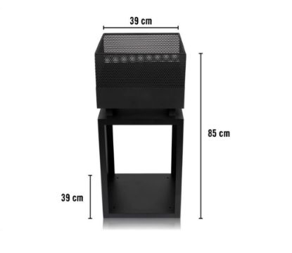 Bild von Feuerkorb, 85 cm, schwarz