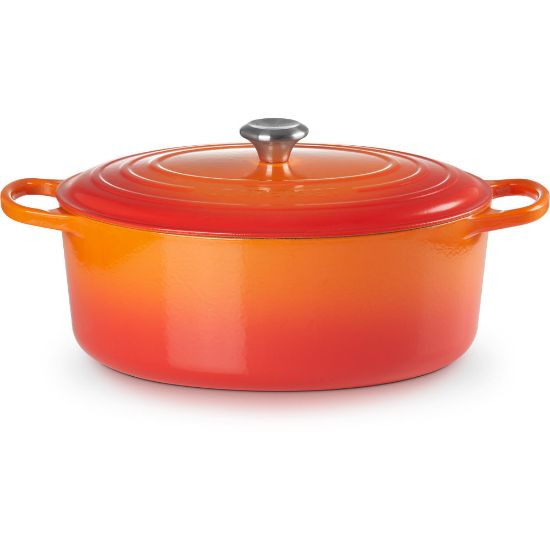 Bild von Bräter "Signature", oval, 35 cm, Ofenrot