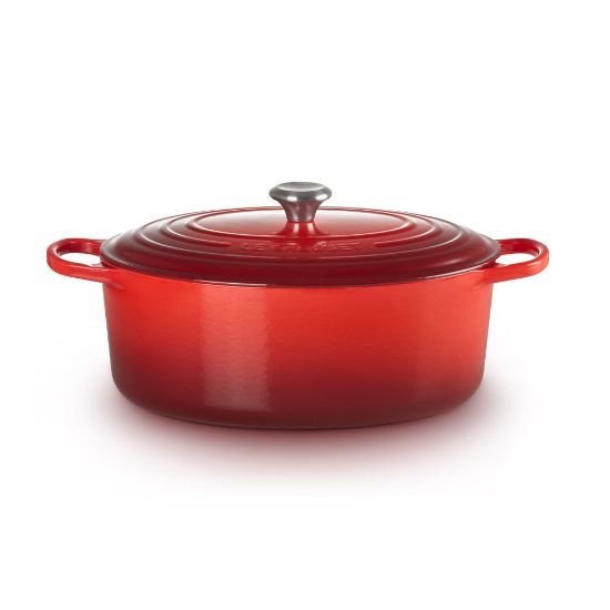 Bild von Bräter "Signature", oval, 35 cm, Kirschrot