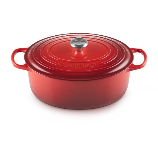 Bild von Bräter "Signature", oval, 33 cm, Kirschrot