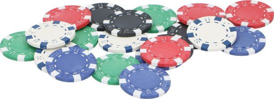 Bild von Poker-Set mit Koffer